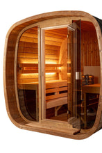 Load image into Gallery viewer, Auris Two Luxury Outdoor Cedar Sauna