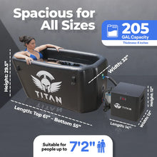 Load image into Gallery viewer, Triumph Black cold plunge tub
